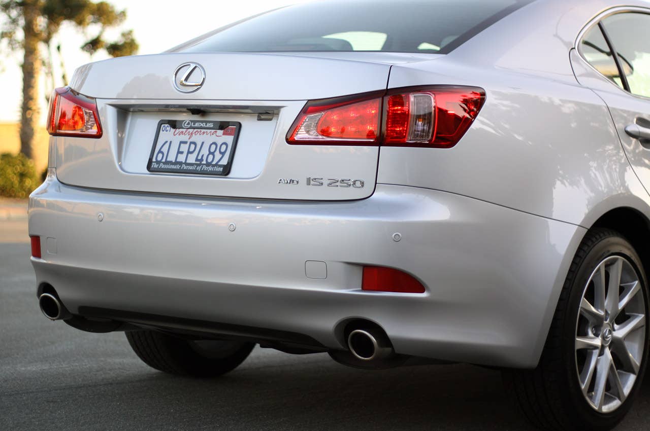 2011 Lexus IS 250 AWD rear detail