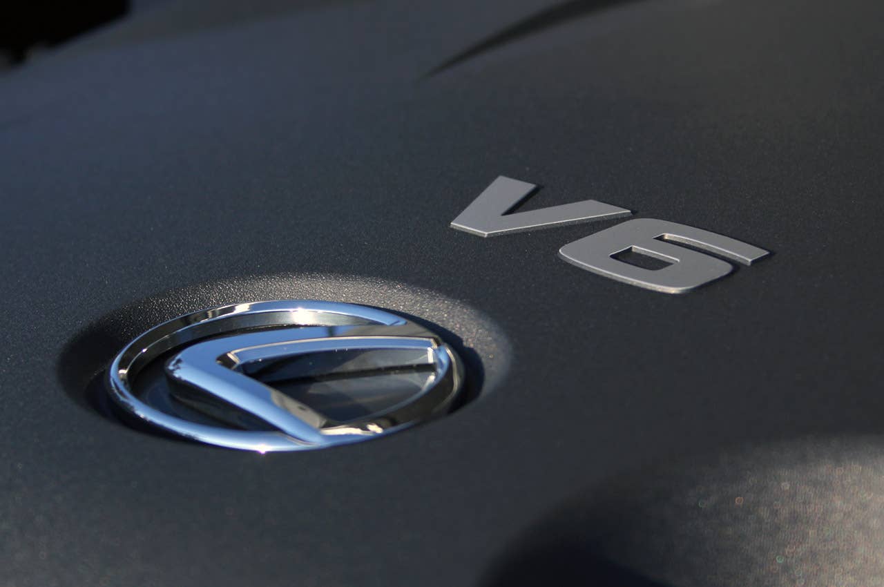 2011 Lexus IS 250 AWD engine detail
