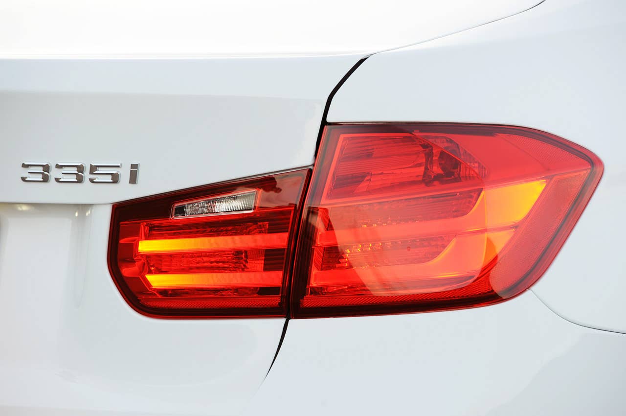 2012 BMW 335i taillight