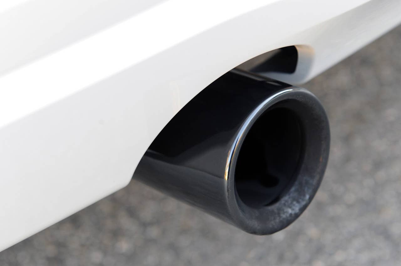 2012 BMW 335i exhaust tip