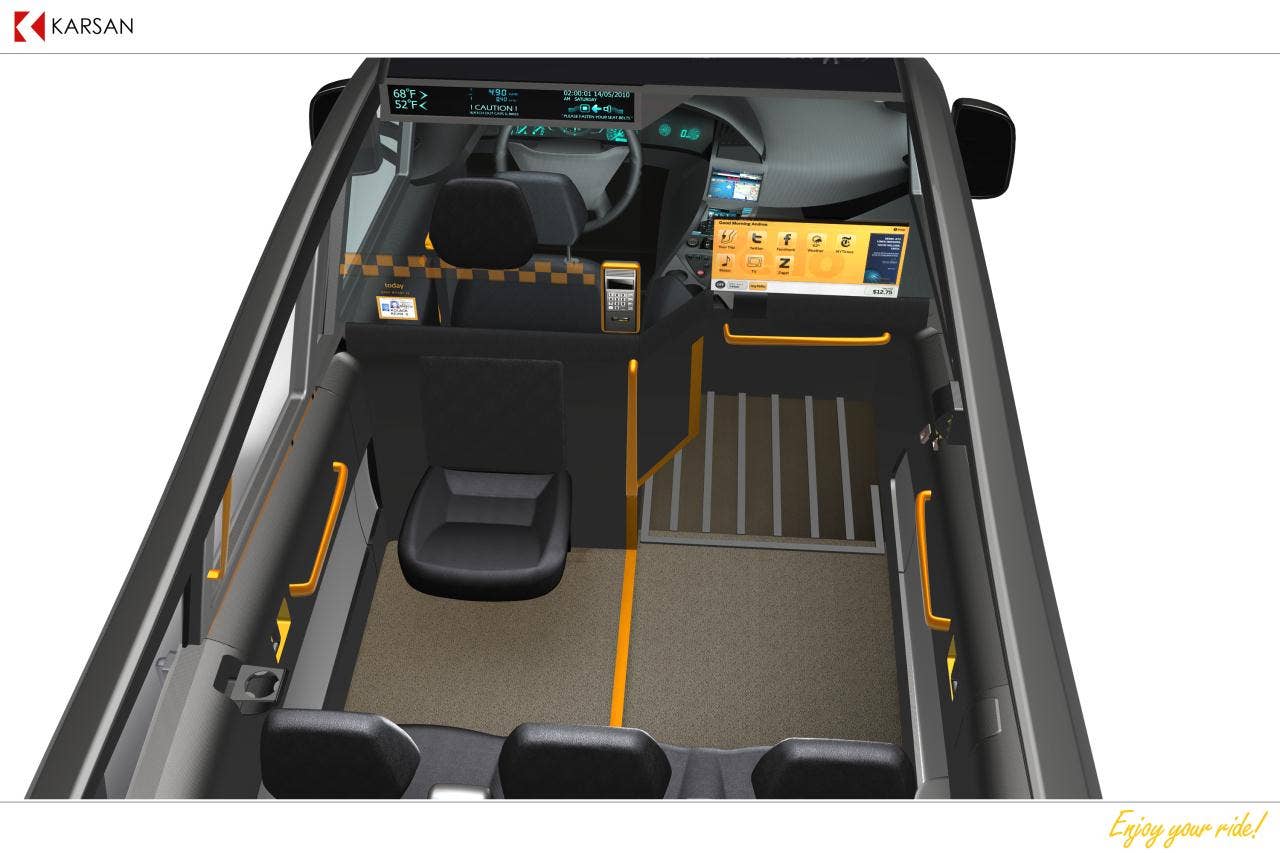 Karsan V1 New York City Taxi concept