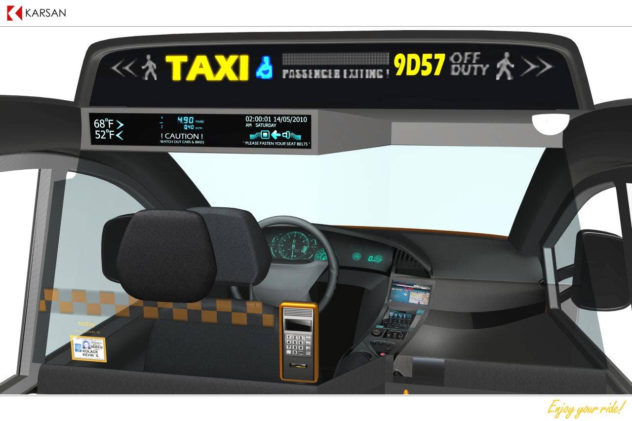 Karsan V1 New York City Taxi concept