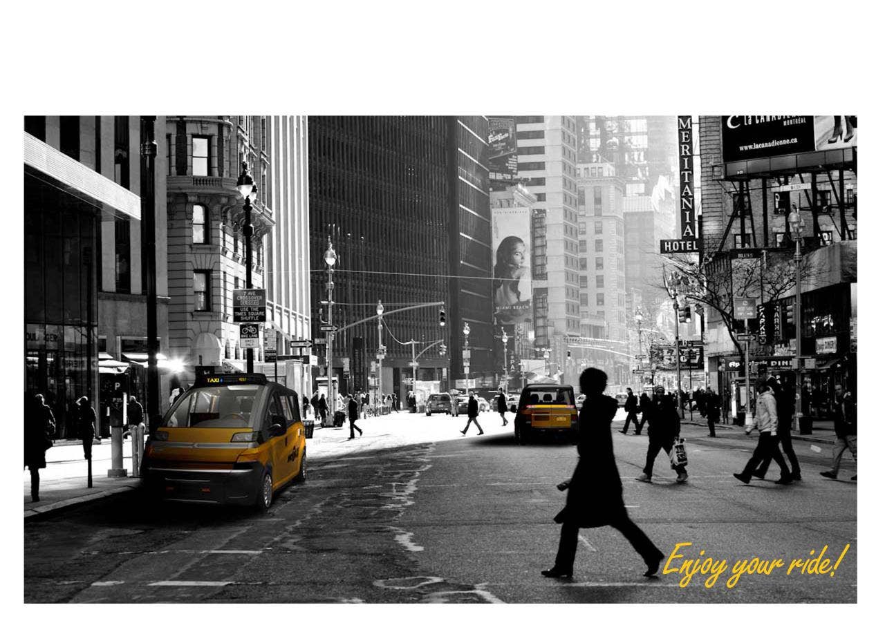 Karsan V1 New York City Taxi concept