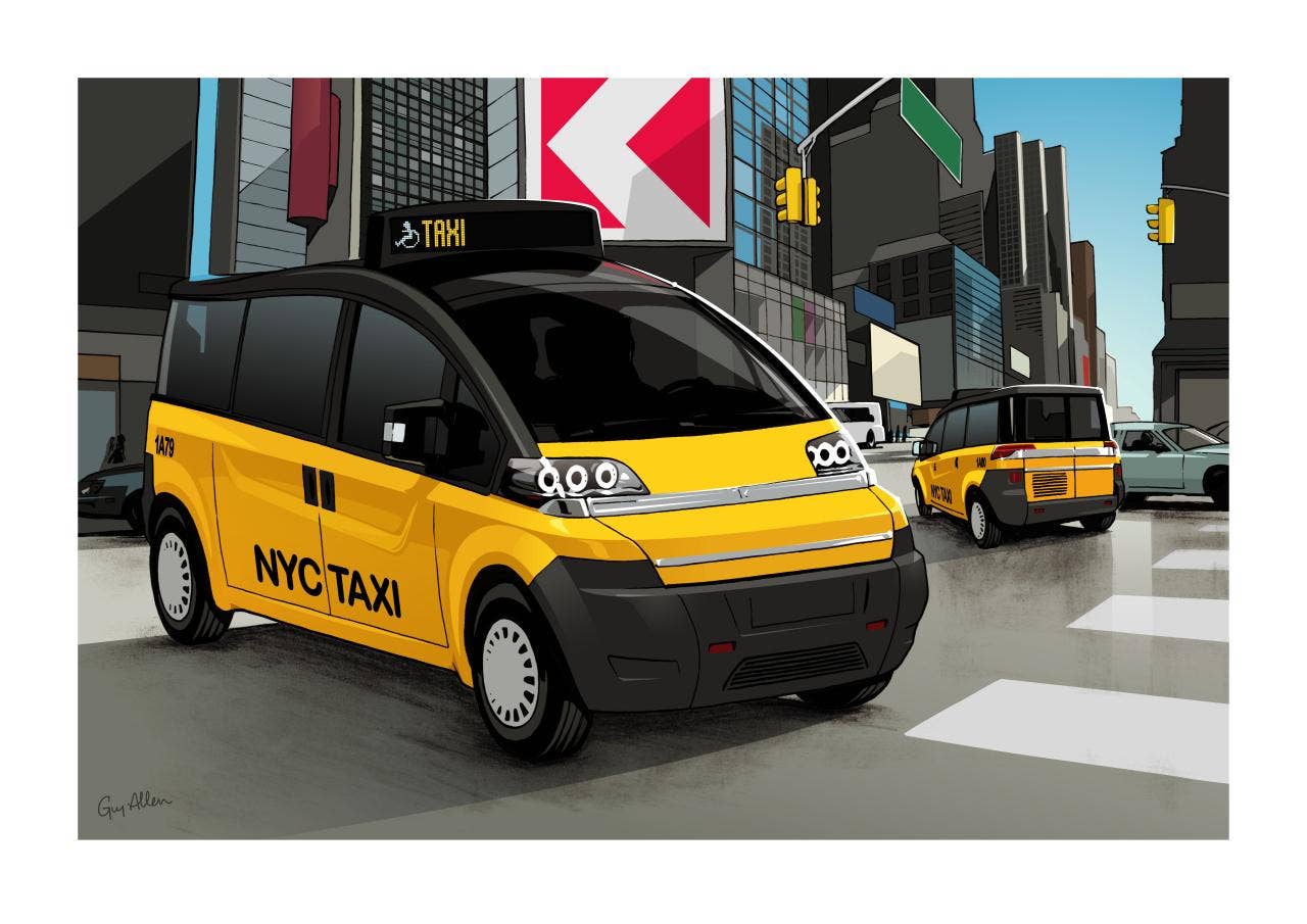Karsan V1 New York City Taxi concept