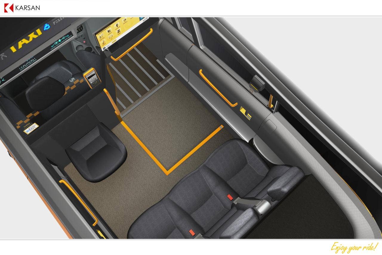 Karsan V1 New York City Taxi concept