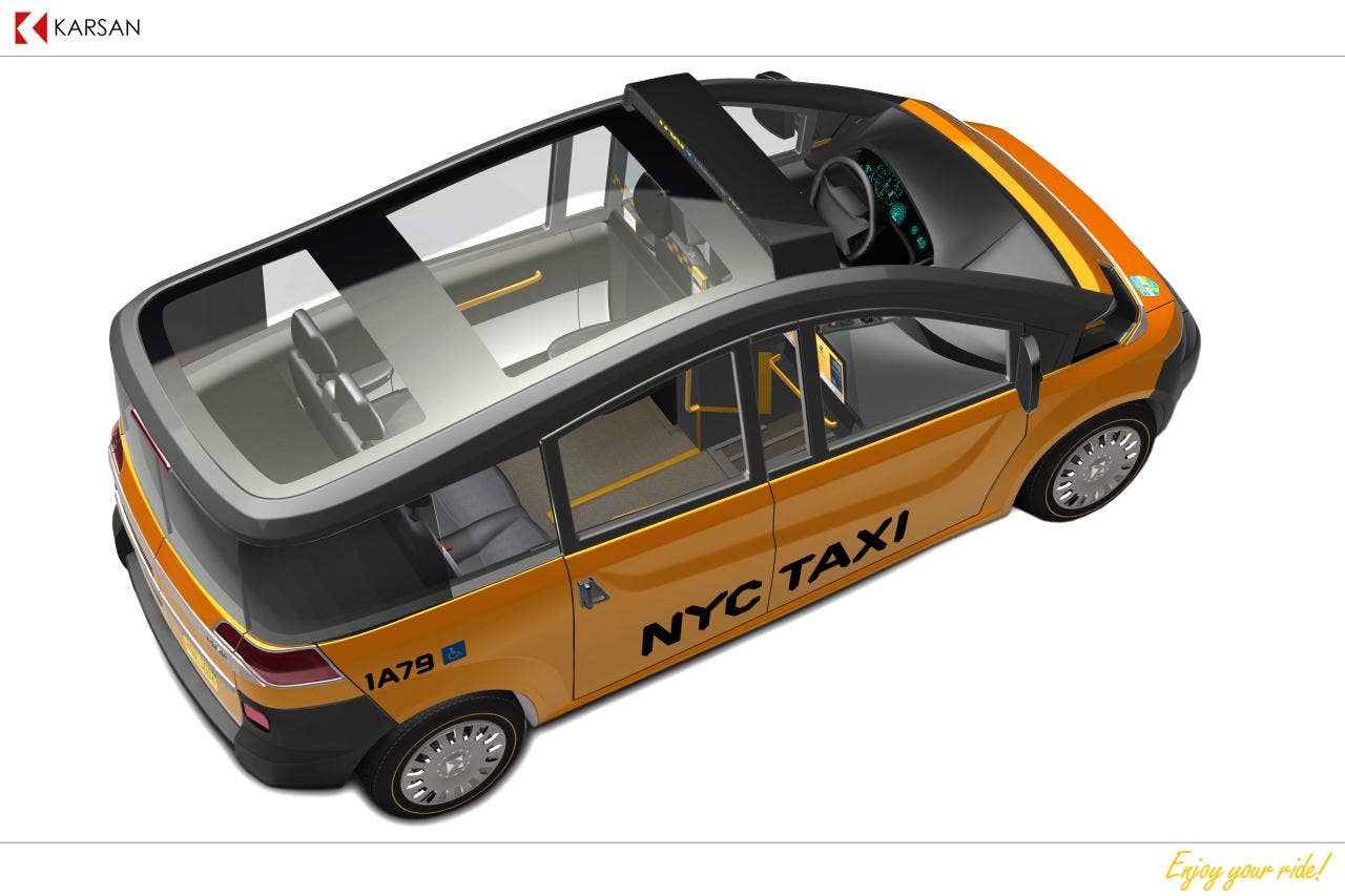 Karsan V1 New York City Taxi concept