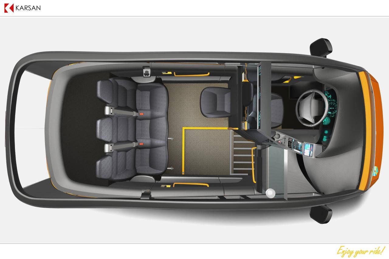 Karsan V1 New York City Taxi concept