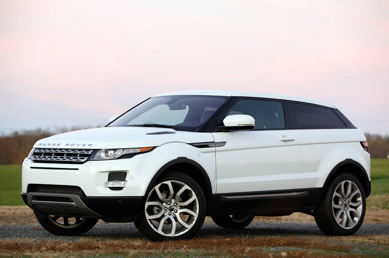 2012 Land Rover Range Rover Evoque Coupe front view