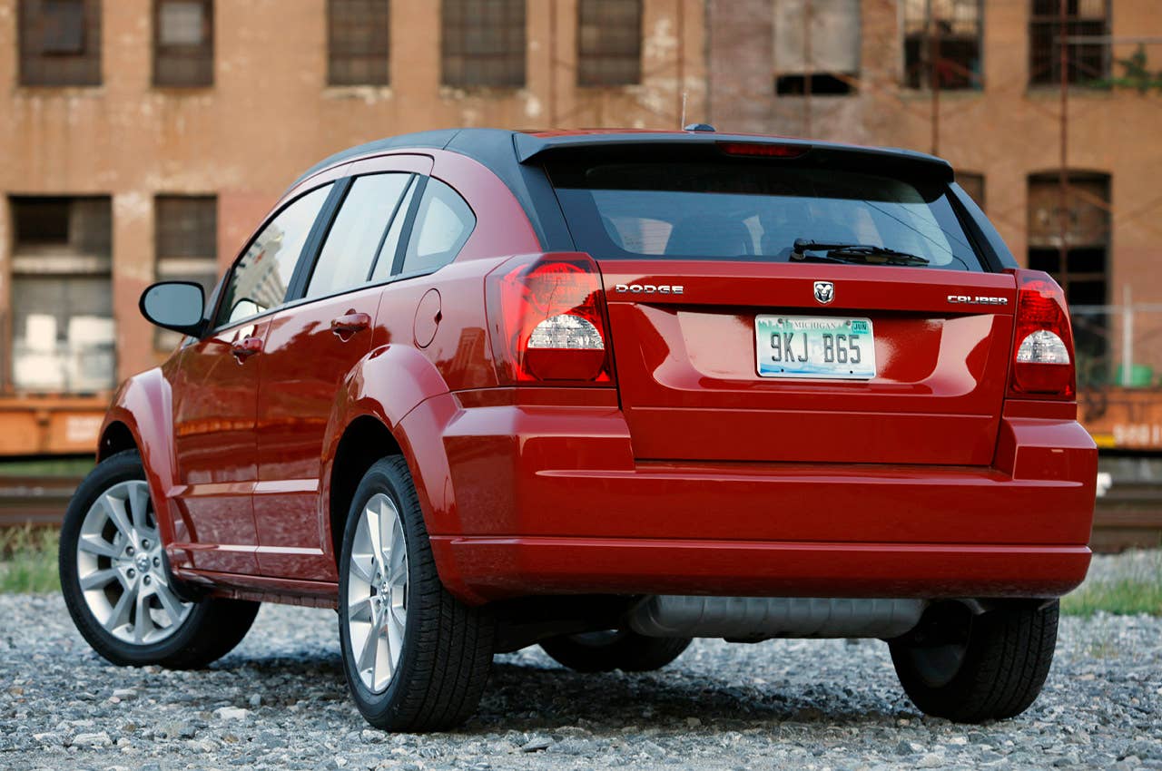 2011 Dodge Caliber Heat rear 3/4 view