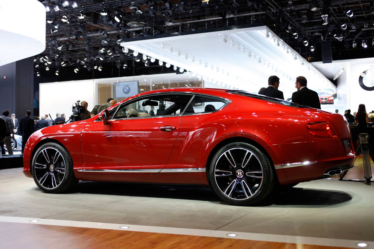 2012 Bentley Continental GT V8 side