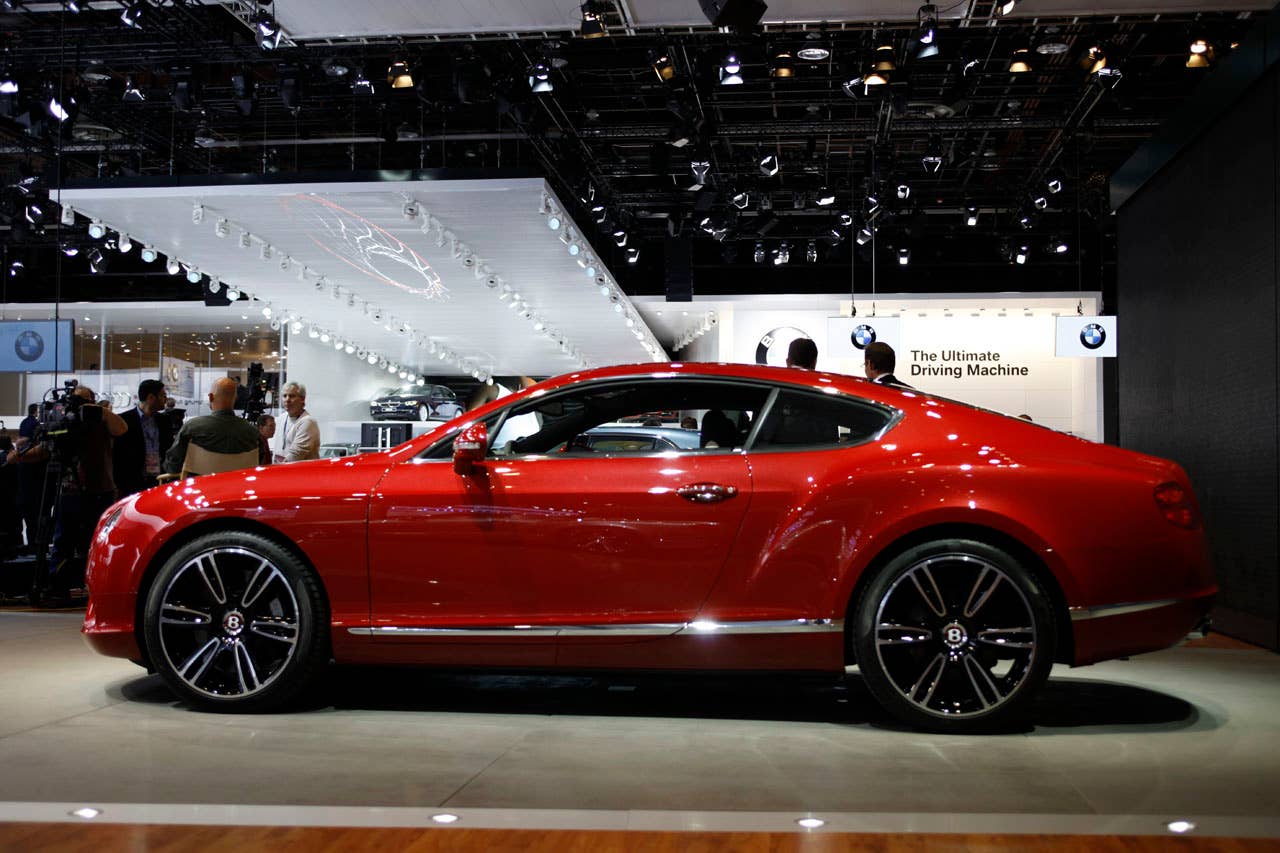 2012 Bentley Continental GT V8 side