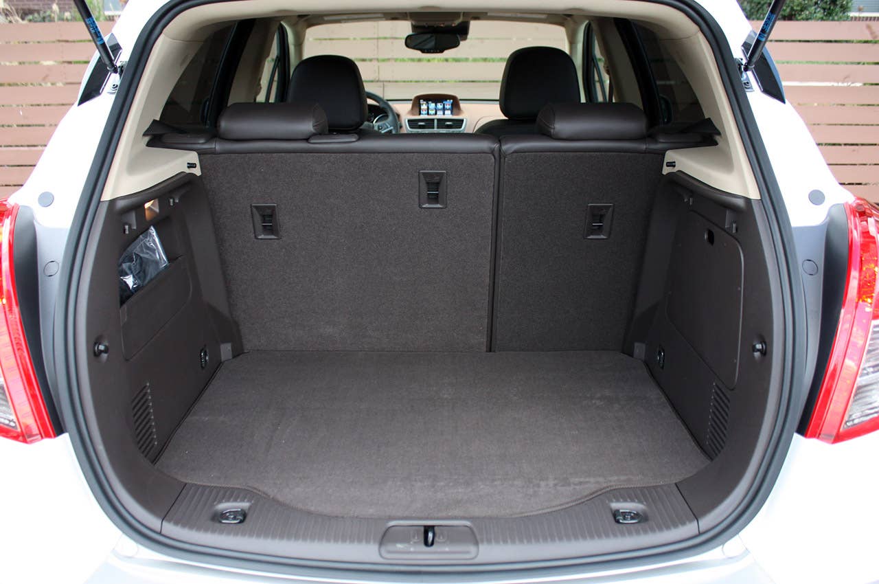 2013 Buick Encore rear cargo area