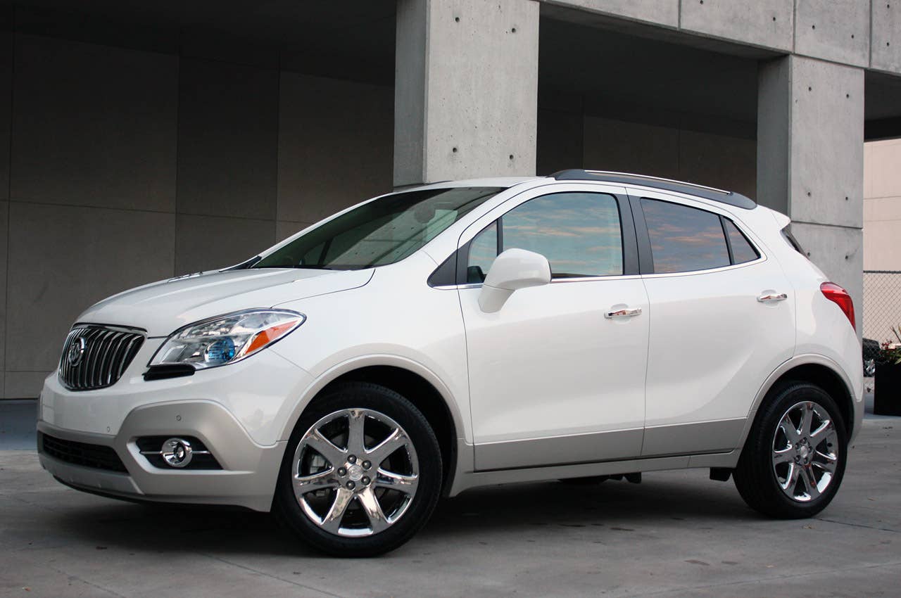 2013 Buick Encore front 3/4 view