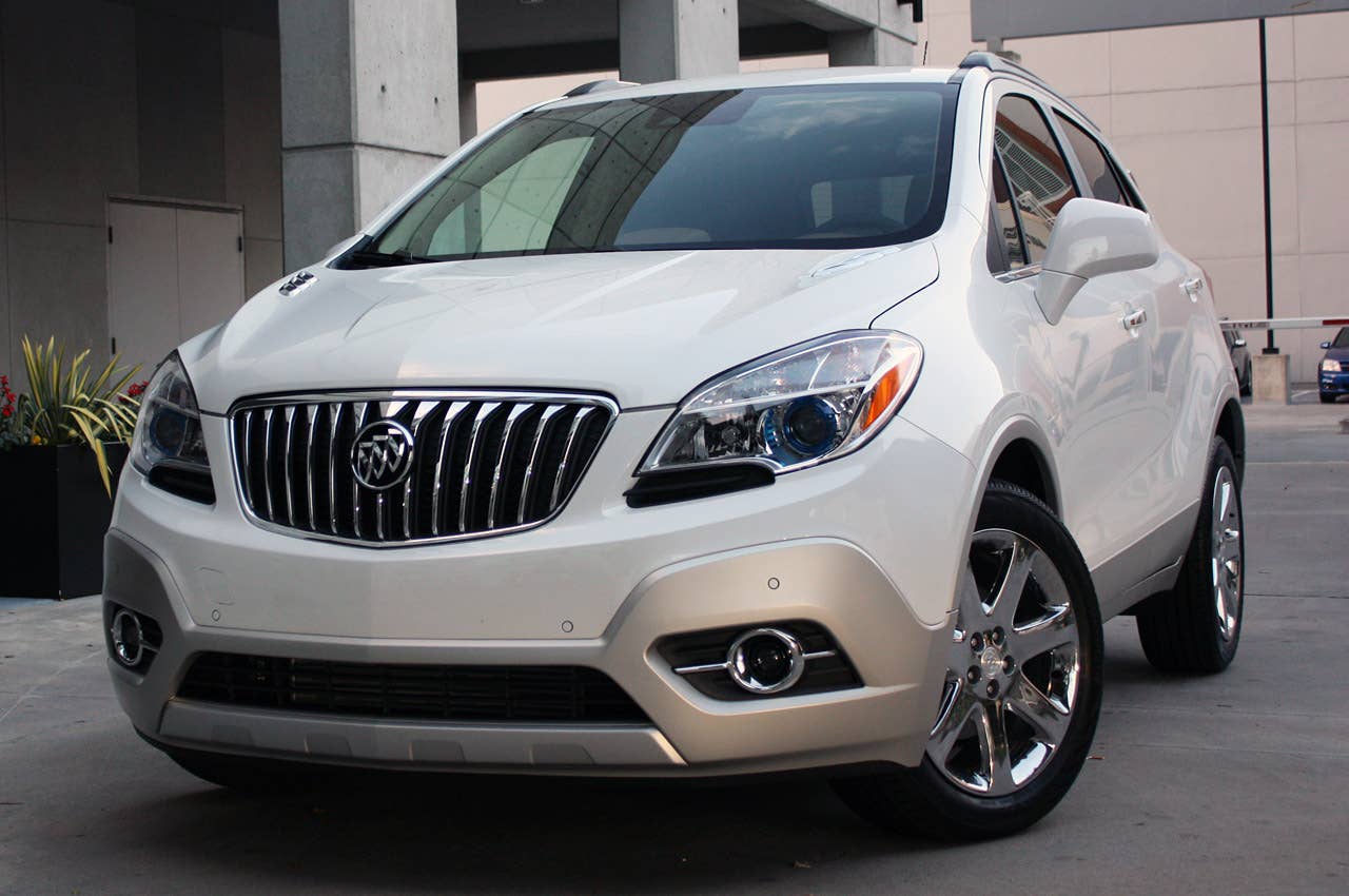 2013 Buick Encore front 3/4 view