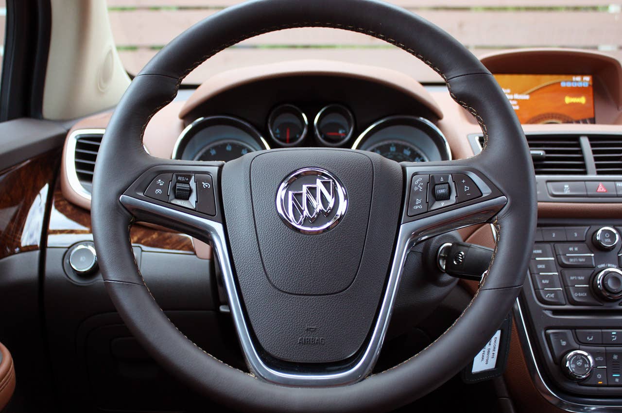 2013 Buick Encore steering wheel