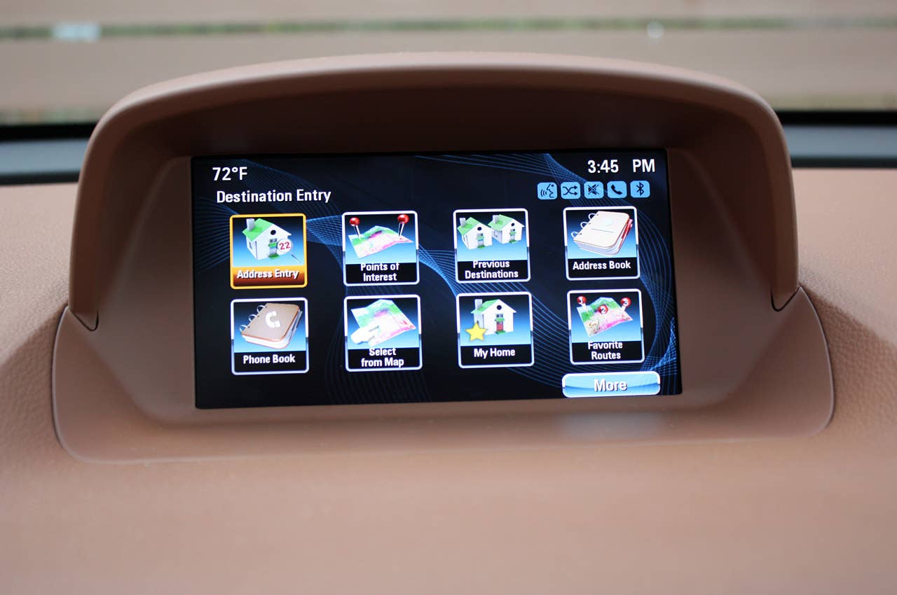 2013 Buick Encore infotainment system