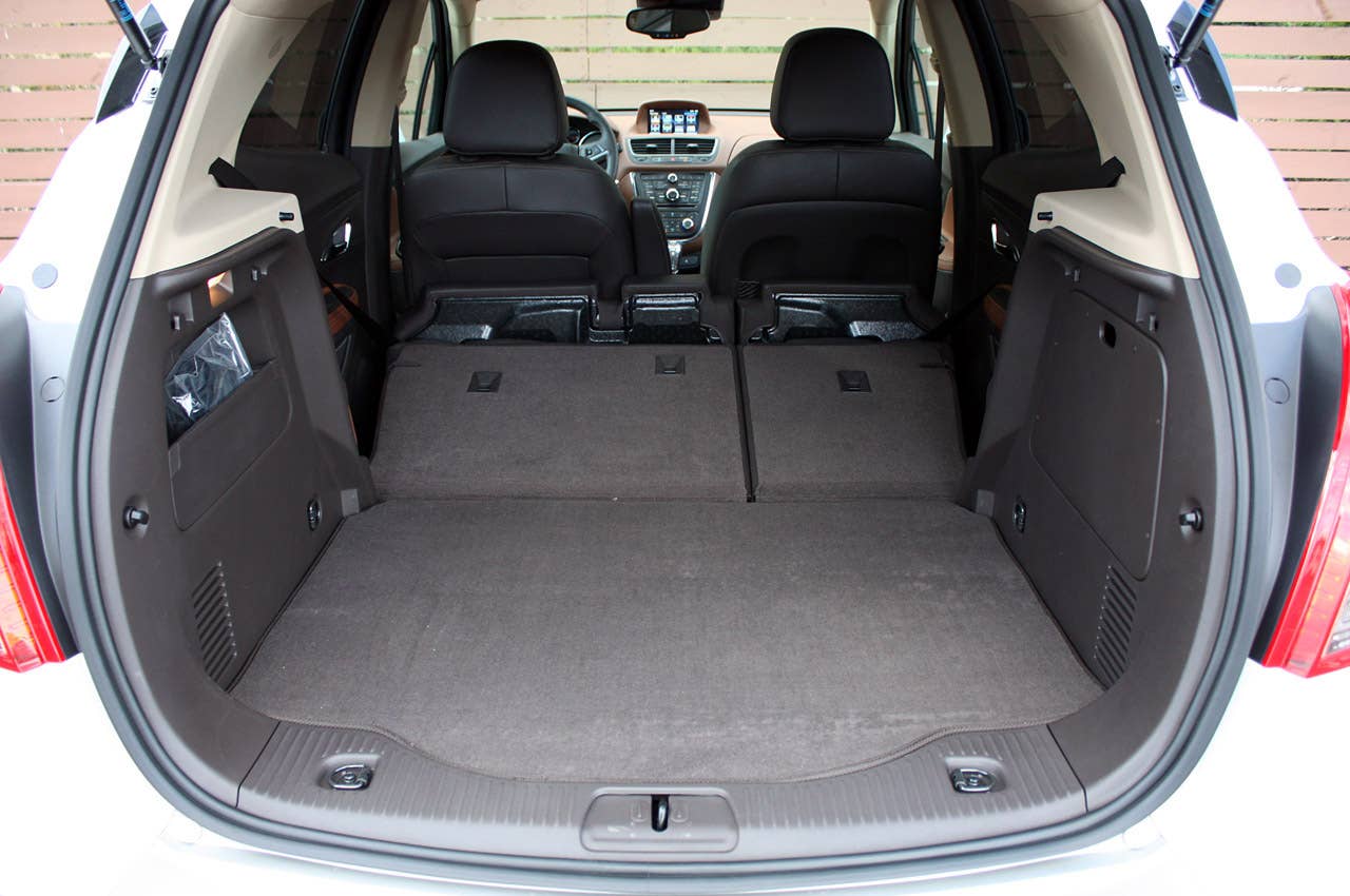 2013 Buick Encore rear cargo area