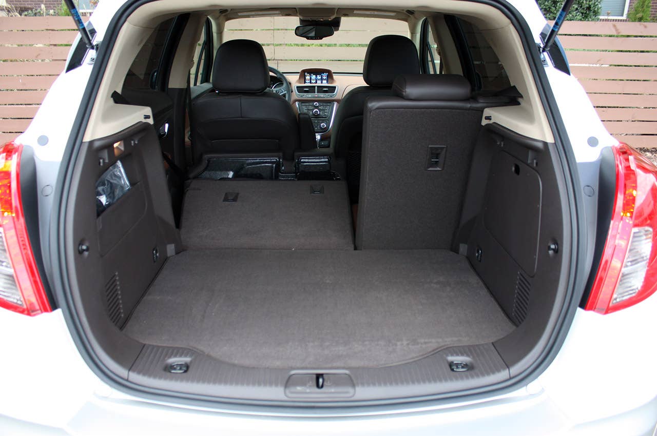 2013 Buick Encore rear cargo area