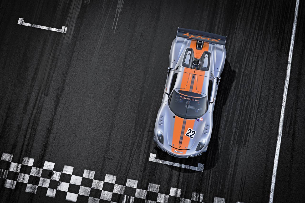 Porsche 918 RSR top