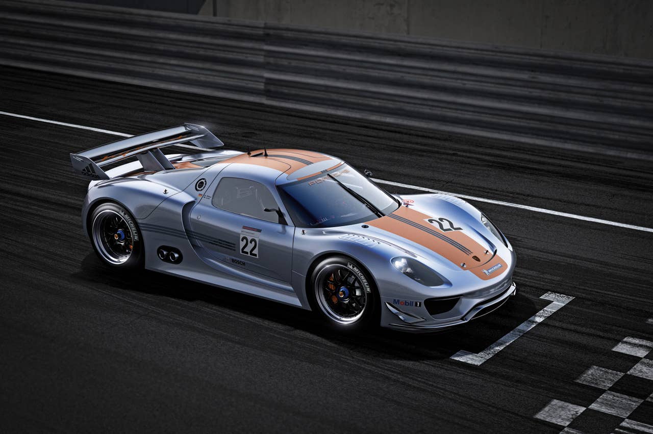 Porsche 918 RSR front 3/4
