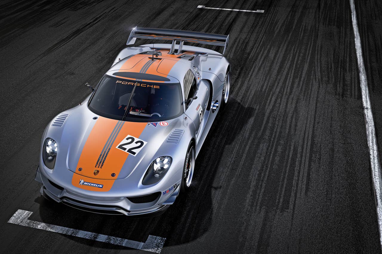 Porsche 918 RSR top