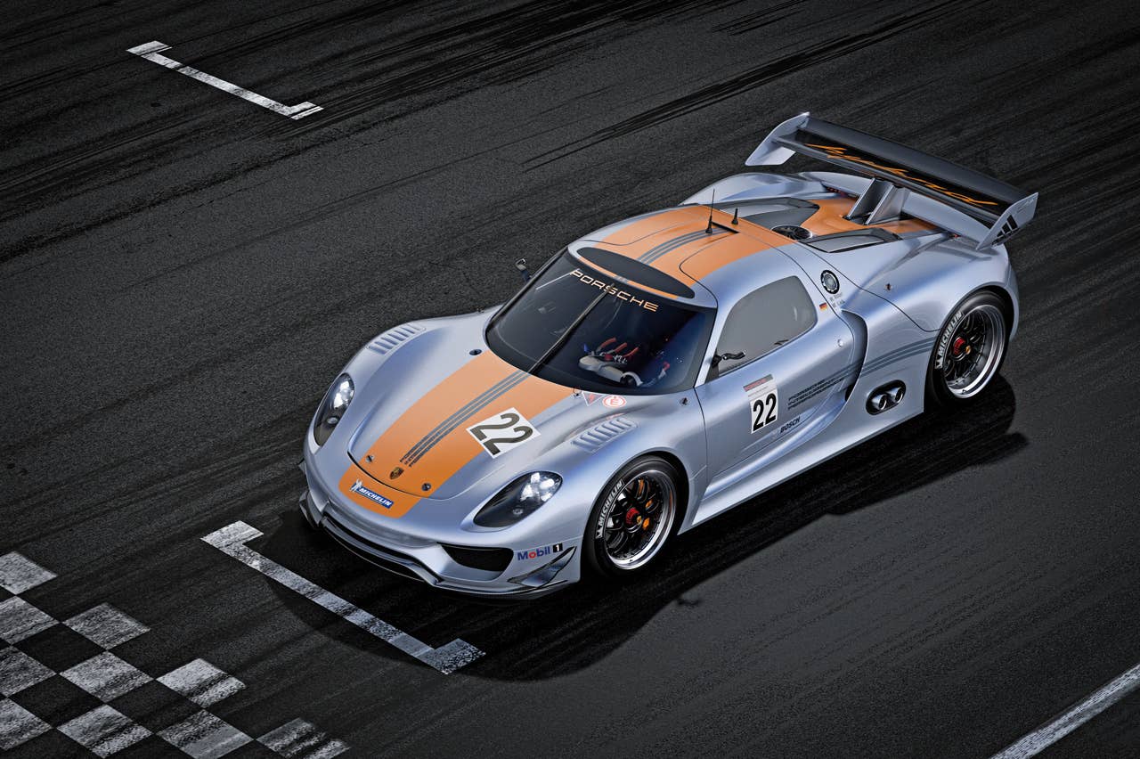 Porsche 918 RSR front 3/4