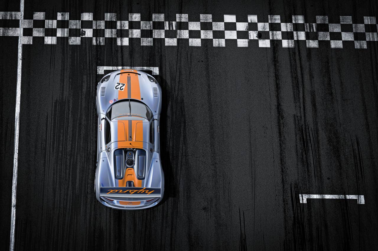 Porsche 918 RSR top