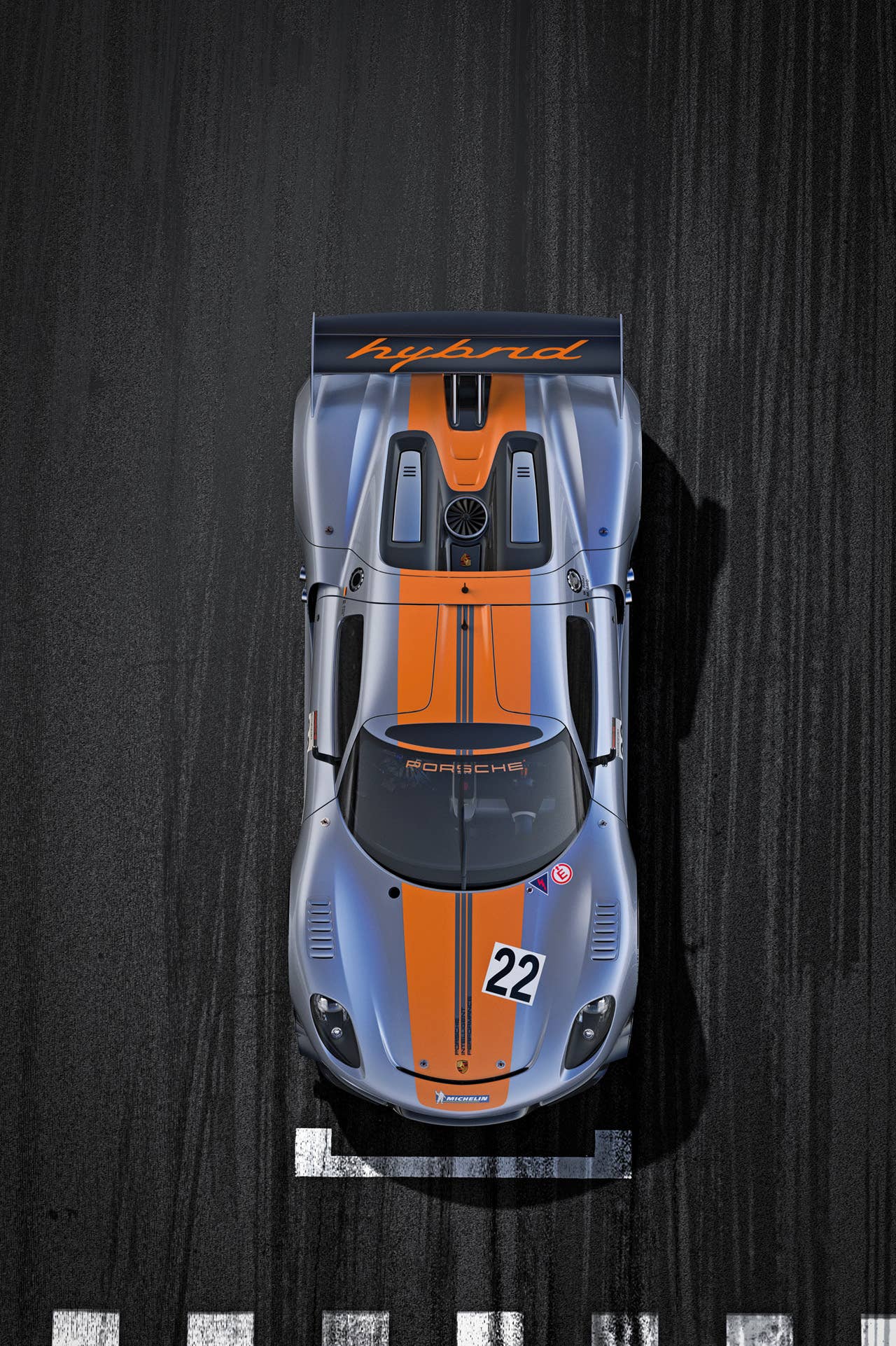 Porsche 918 RSR top