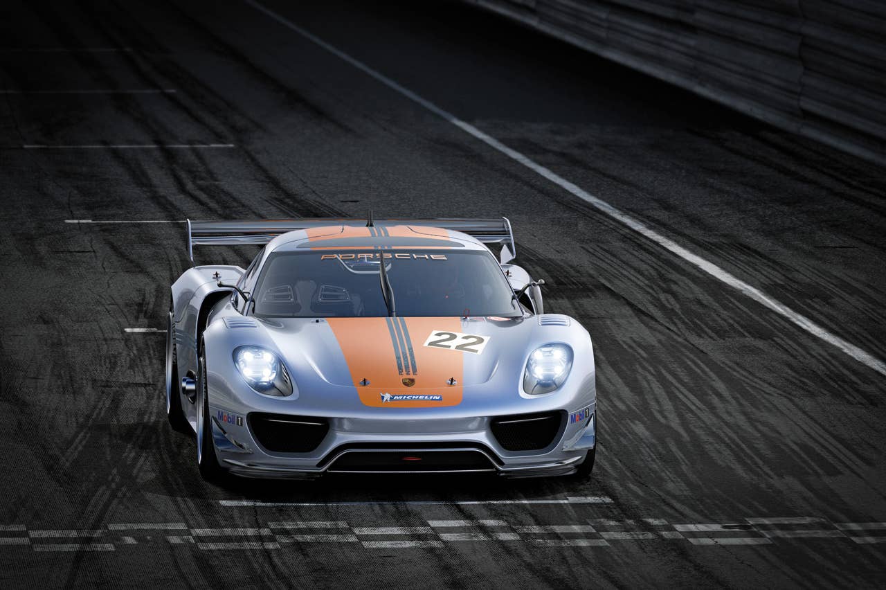 Porsche 918 RSR front