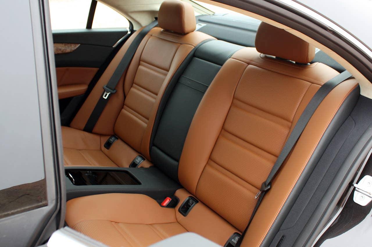 2012 Mercedes-Benz CLS63 AMG rear seats