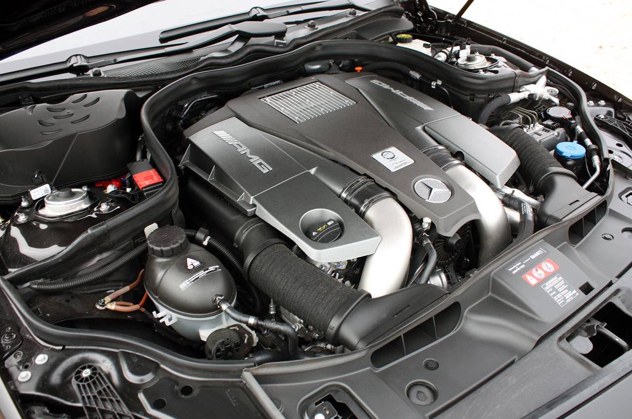 2012 Mercedes-Benz CLS63 AMG engine