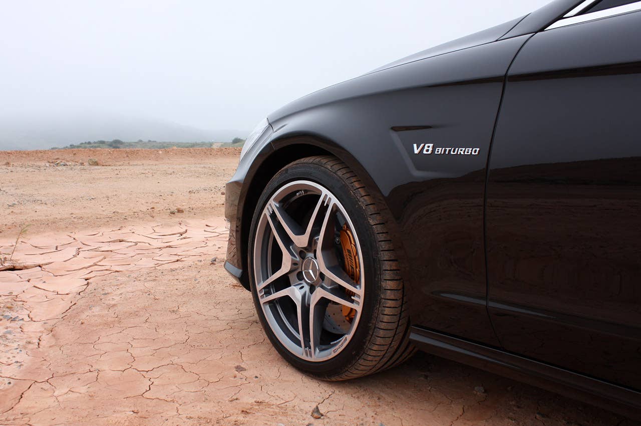 2012 Mercedes-Benz CLS63 AMG side detail