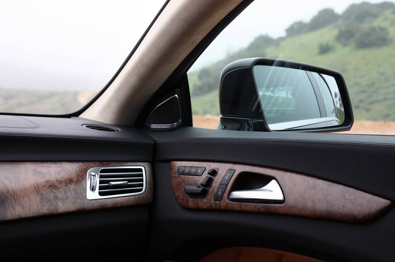 2012 Mercedes-Benz CLS63 AMG wood trim