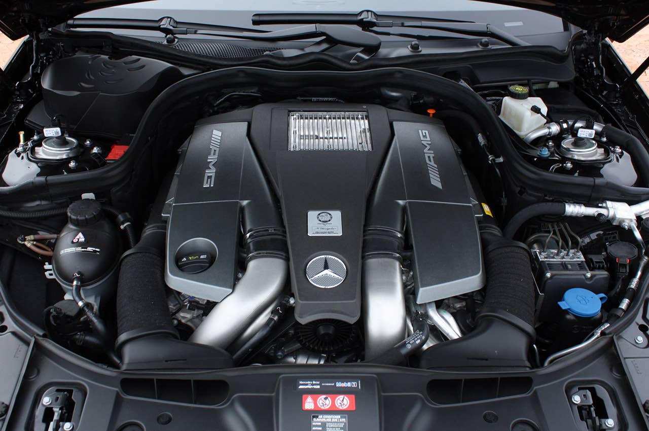 2012 Mercedes-Benz CLS63 AMG engine