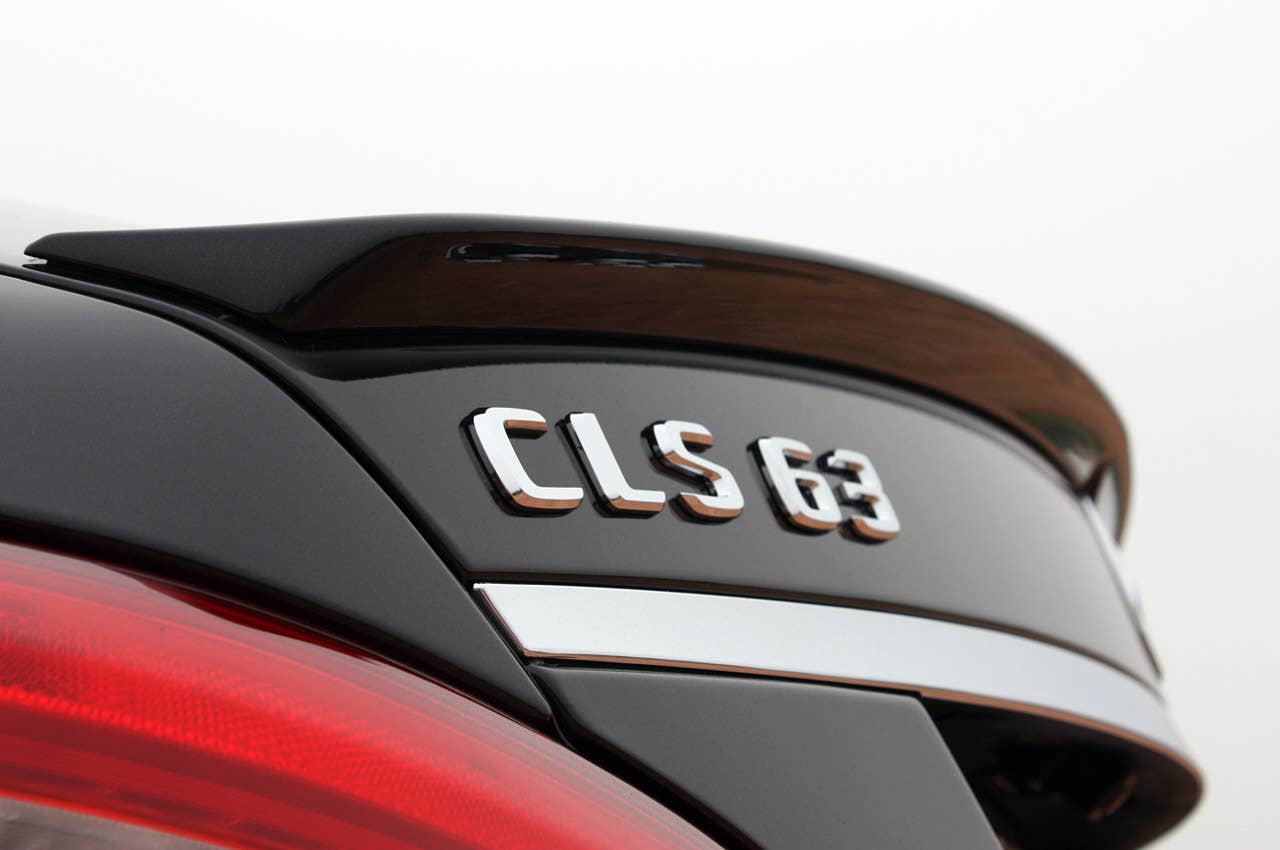 2012 Mercedes-Benz CLS63 AMG badge