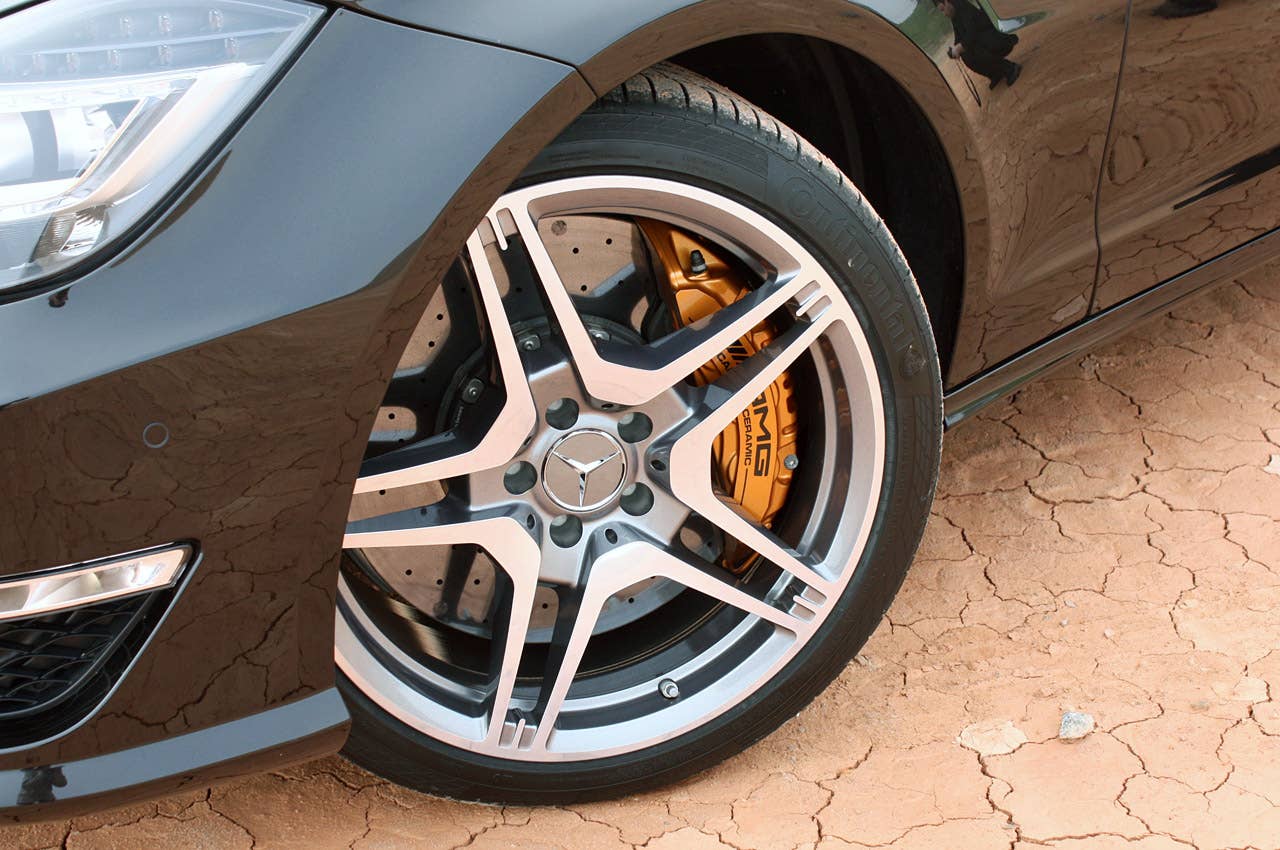 2012 Mercedes-Benz CLS63 AMG wheel