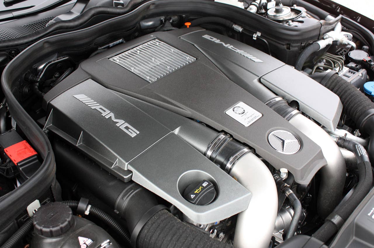2012 Mercedes-Benz CLS63 AMG engine