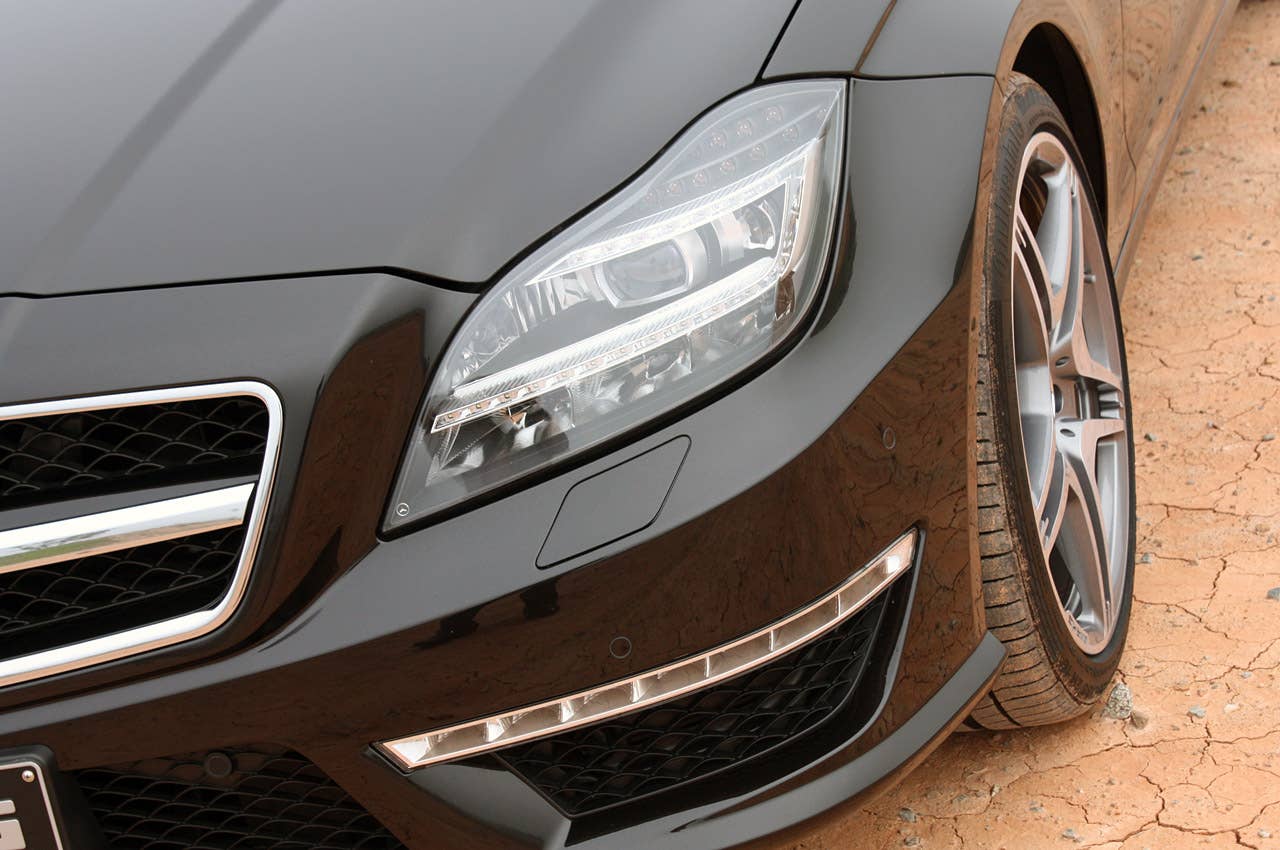 2012 Mercedes-Benz CLS63 AMG front detail