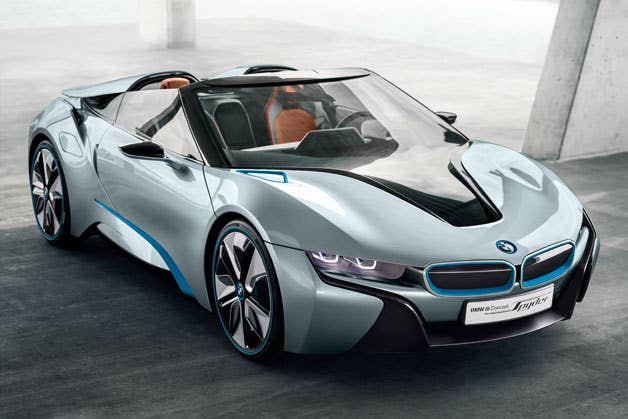 BMW i8 Spyder pops the top on future mobility - Autoblog