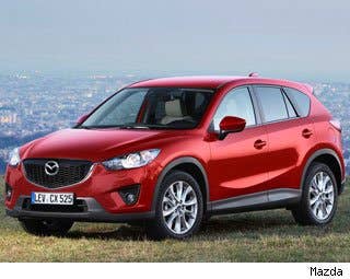 MSRP: $20,995 - $28,595 Invoice: $20,396 - $27,771 Fuel Economy: 26 mpg City, 35 mpg Highway  TheMazda CX-5 is one of our favorite crossovers here at AOL Autos even when taking more expensive ones into account. Remarkably fun to drive, fuel efficient and starting at a low price, there's a lot to love about this agile utility vehicle.  Research the Mazda CX-5 Mazda CX-5 Photos & Information Mazda CX-5 Best Deals Mazda CX-5 Local Dealer Price Quote