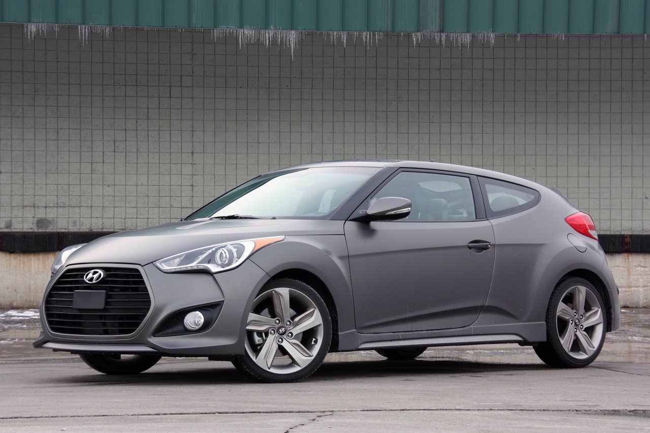 Long-Term 2013 Hyundai Veloster Turbo front 3/4