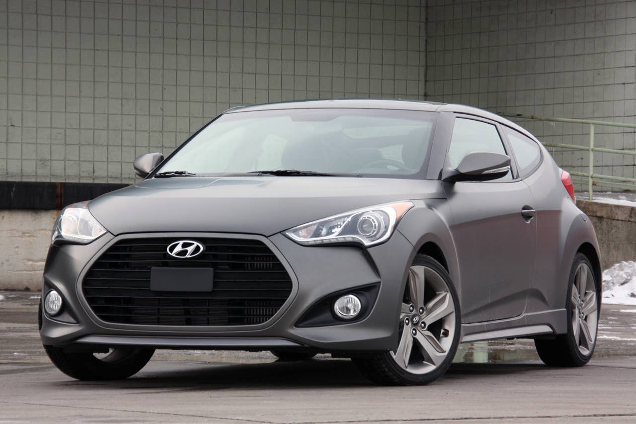Long-Term 2013 Hyundai Veloster Turbo front 3/4