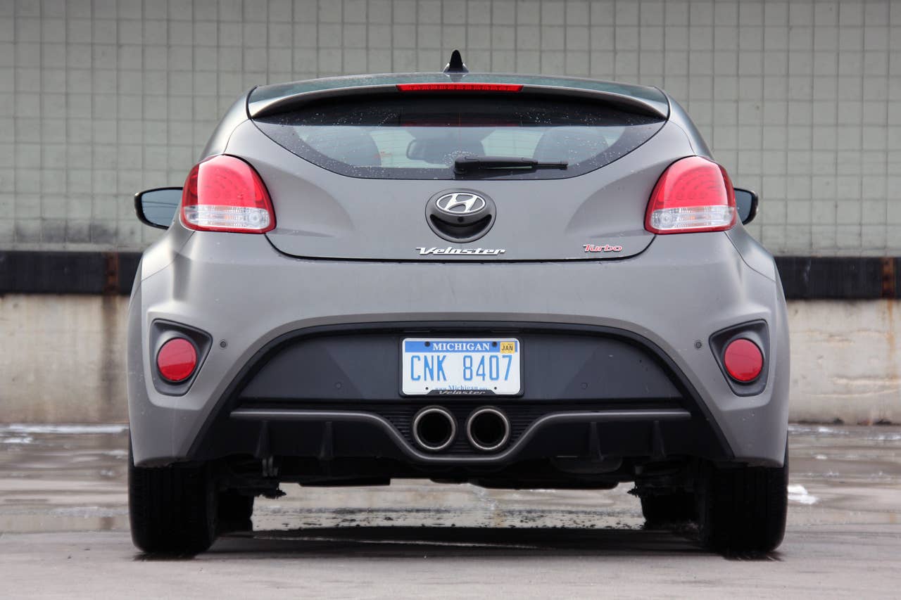 Long-Term 2013 Hyundai Veloster Turbo rear