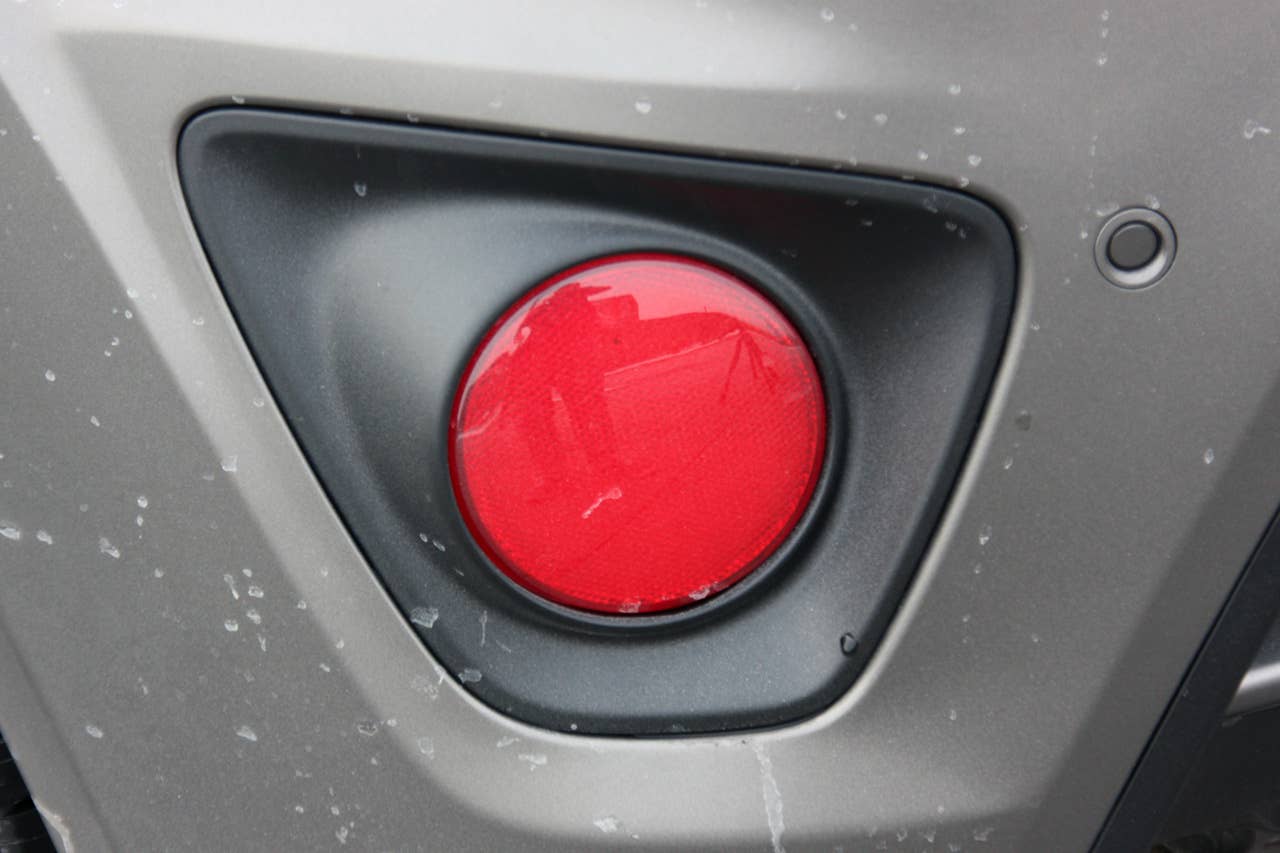 Long-Term 2013 Hyundai Veloster Turbo rear reflector