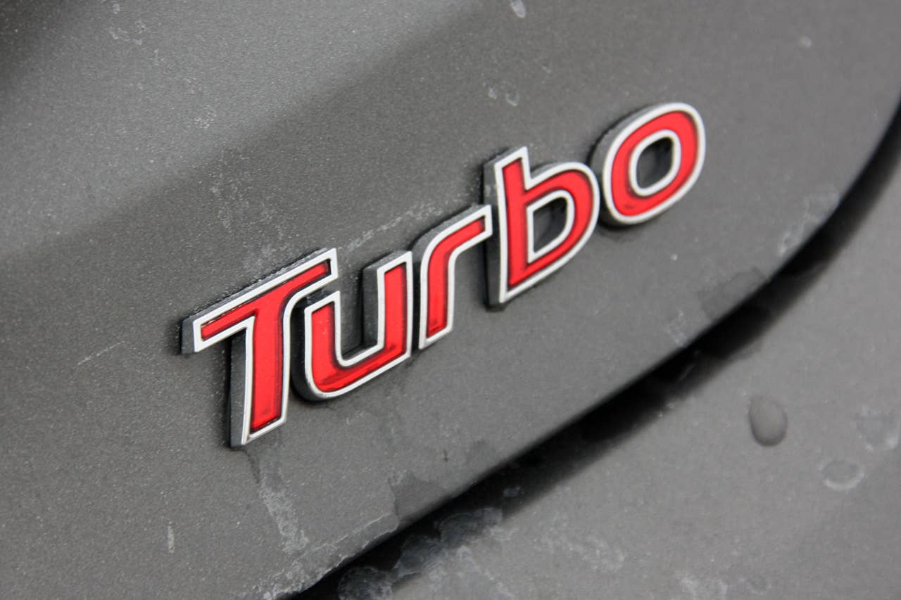 Long-Term 2013 Hyundai Veloster Turbo badge