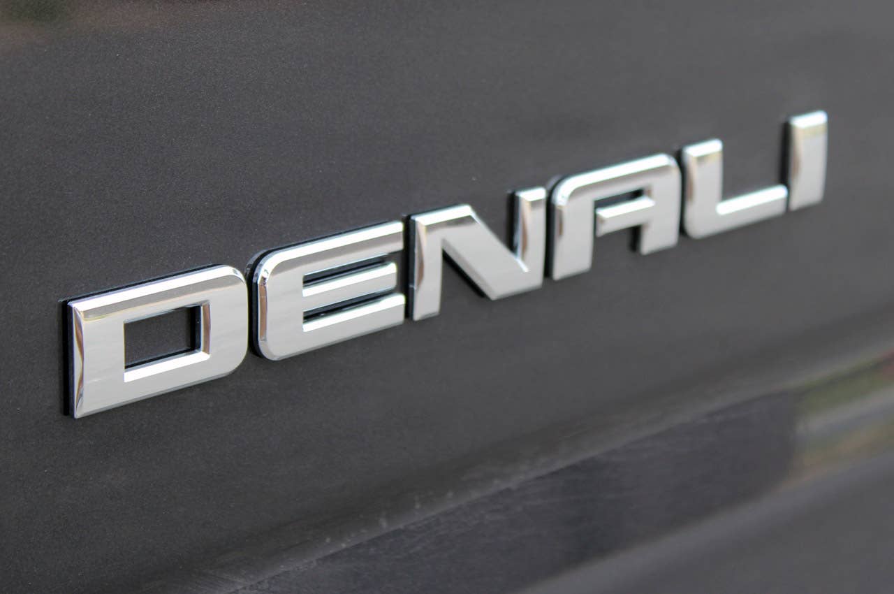 2013 GMC Terrain Denali badge