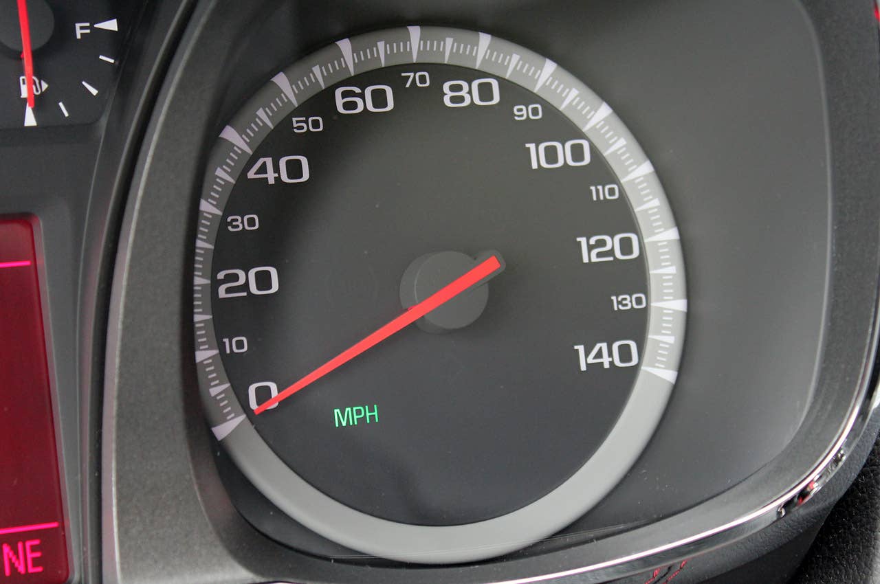 2013 GMC Terrain Denali speedometer