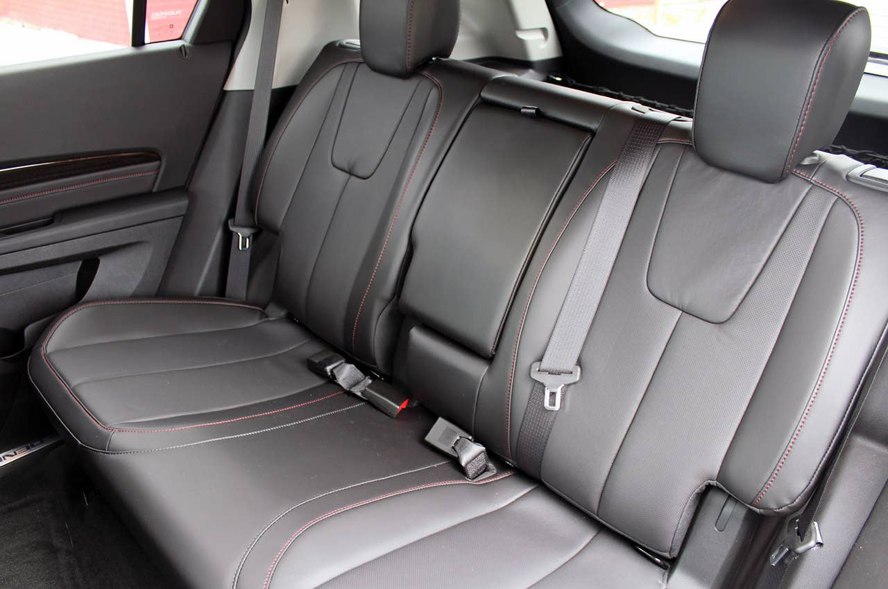 2013 GMC Terrain Denali rear seats