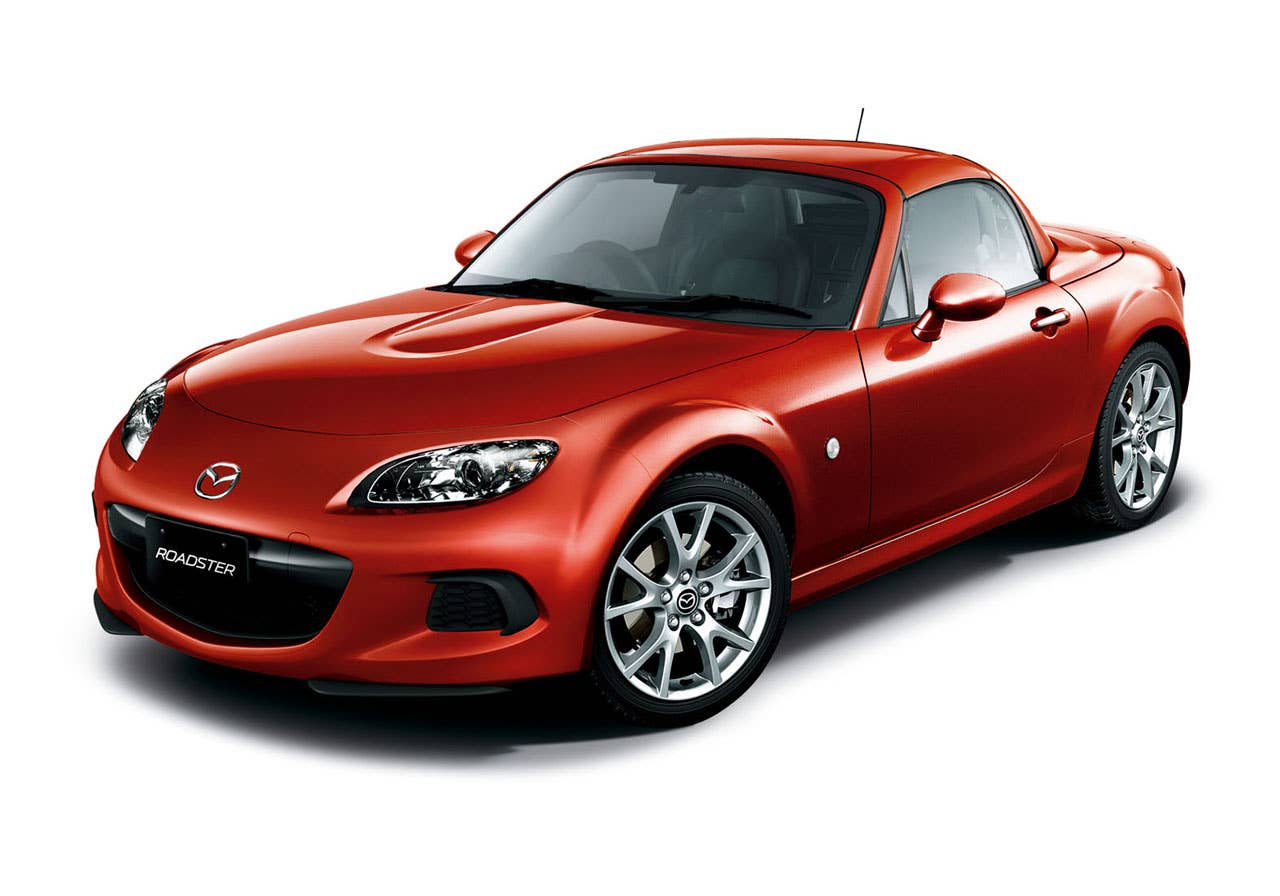 2013 Mazda MX-5 Miata front 3/4