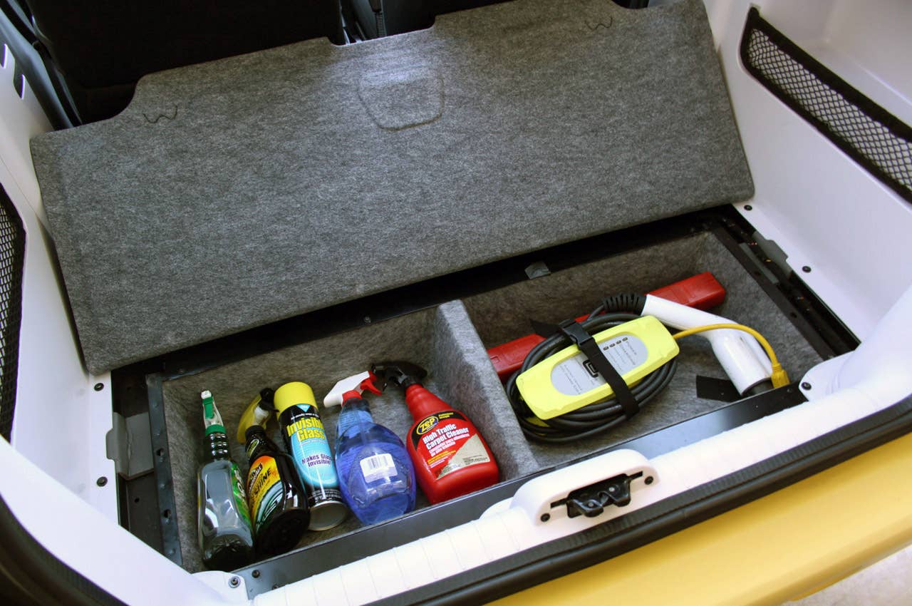 2011 Think City rear cargo area